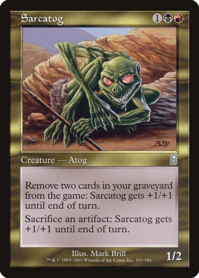 Sarcatog ODY-293 Odyssey Magic card