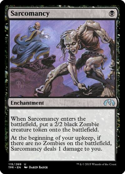 Sarcomancy TPR-115 Tempest Remastered Magic card