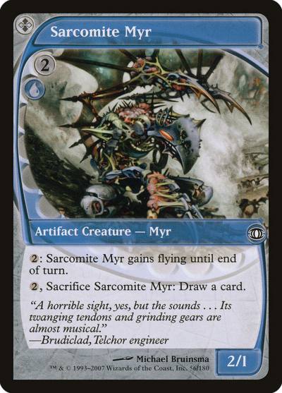 Sarcomite Myr FUT-56 Future Sight Magic card