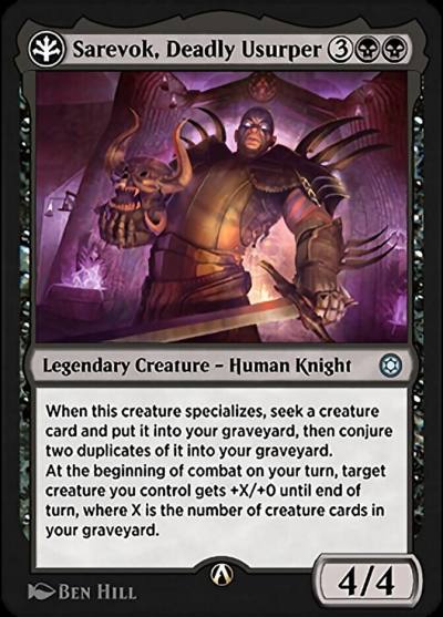 Sarevok, Deadly Usurper 9b Alchemy Horizons: Baldur's Gate Magic card