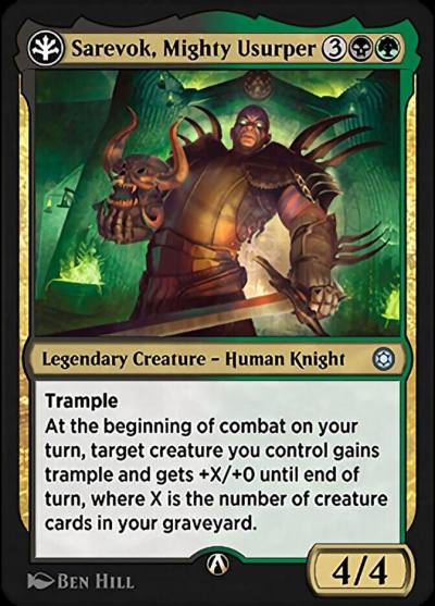 Sarevok, Mighty Usurper HBG-9G Alchemy Horizons: Baldur's Gate Magic card
