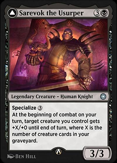 Sarevok the Usurper HBG-9 Alchemy Horizons: Baldur's Gate Magic card