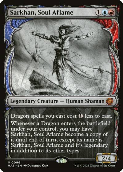 Sarkhan, Soul Aflame MAT-96 March of the Machine: The Aftermath Magic card