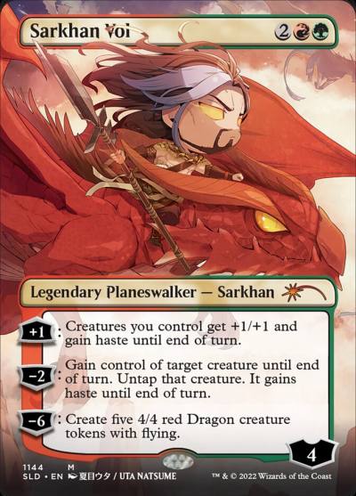 Sarkhan Vol SLD-1144 Secret Lair Drop Magic card