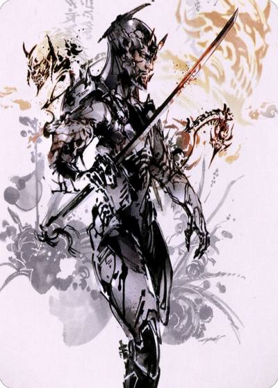 Satoru Umezawa // Satoru Umezawa ANEO-73 Neon Dynasty Art Series Magic card