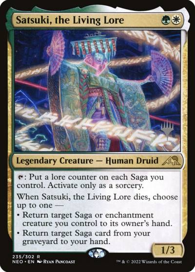 Satsuki, the Living Lore PNEO-235P Kamigawa: Neon Dynasty Promos Magic card