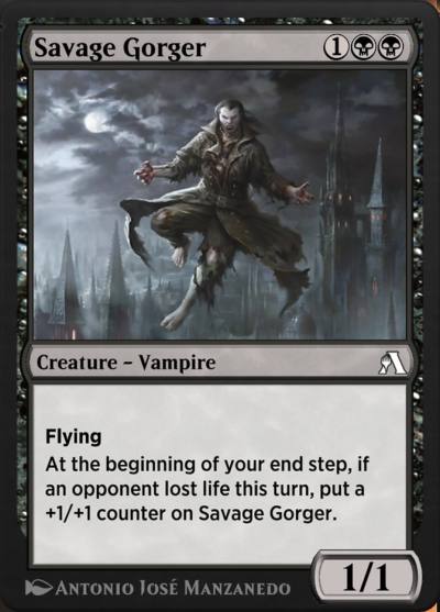 Savage Gorger ANB-58 Arena Beginner Set Magic card