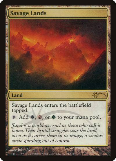 Savage Lands F11-12 Friday Night Magic 2011 Magic card