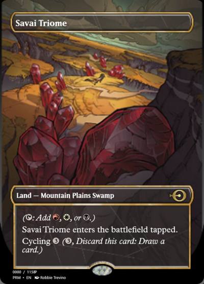 Savai Triome PRM-80949 Magic Online Promos Magic card