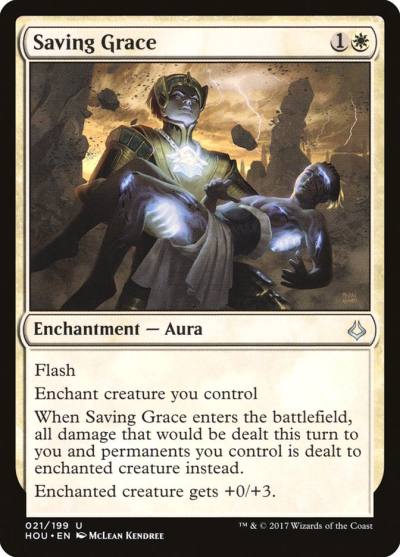 Saving Grace HOU-21 Hour of Devastation Magic card