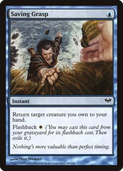 Saving Grasp DKA-46 Dark Ascension Magic card