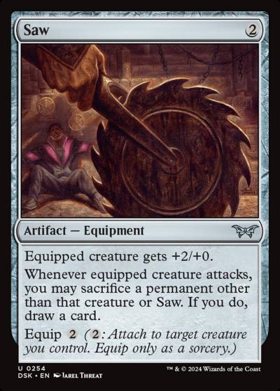 Saw DSK-254 Duskmourn: House of Horror Magic card