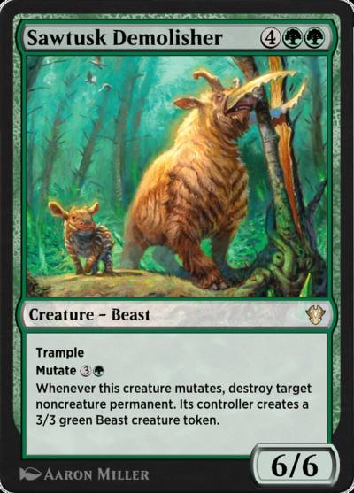 Sawtusk Demolisher HA4-16 Historic Anthology 4 Magic card