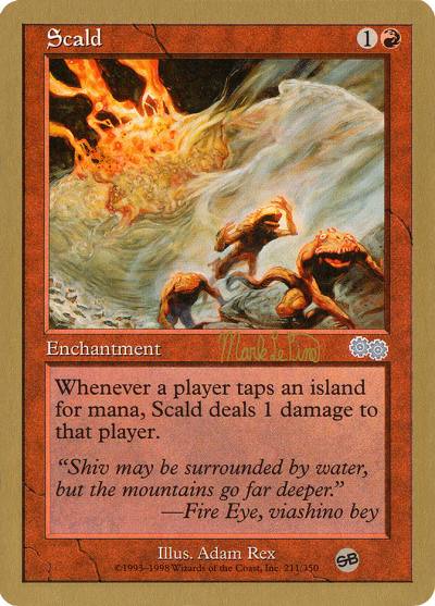 Scald WC99-MLP211SB World Championship Decks 1999 Magic card