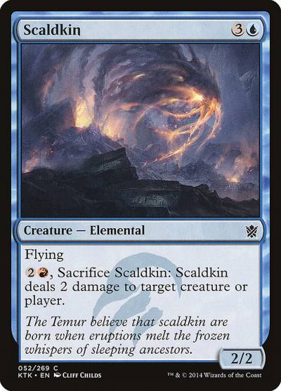Scaldkin 52 Khans of Tarkir Magic card