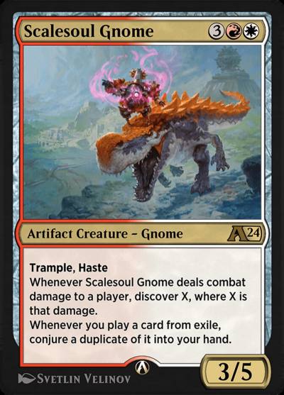 Scalesoul Gnome YLCI-28 Alchemy: Ixalan Magic card