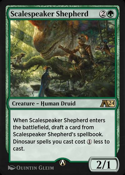 Scalespeaker Shepherd YLCI-21 Alchemy: Ixalan Magic card