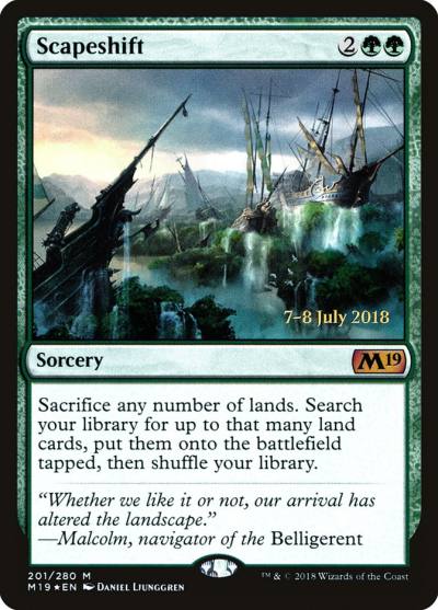 Scapeshift PM19-201S Core Set 2019 Promos Magic card