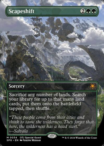 Scapeshift SPG-34 Special Guests Magic card