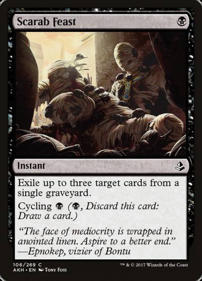Scarab Feast AKH-106 Amonkhet Magic card