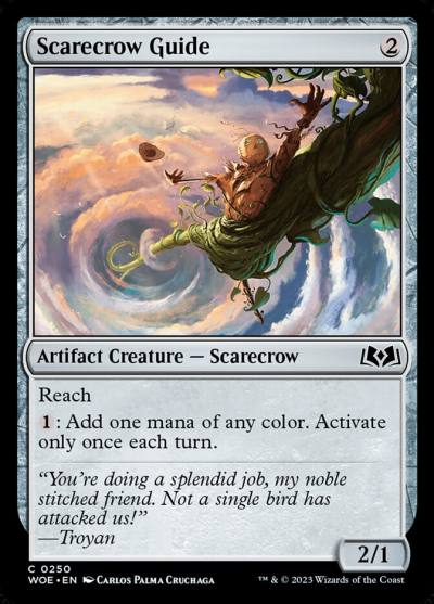 Scarecrow Guide 250 Wilds of Eldraine Magic card