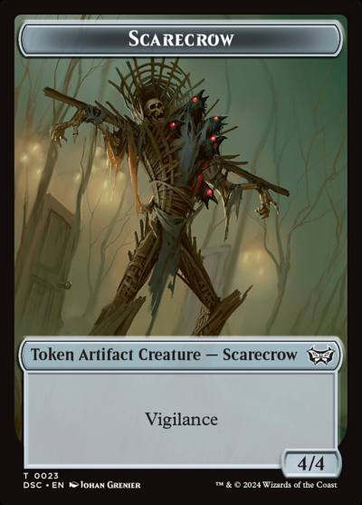 Scarecrow TDSC-23 Duskmourn Commander Tokens Magic card