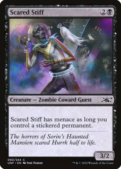 Scared Stiff UNF-90 Unfinity Magic card