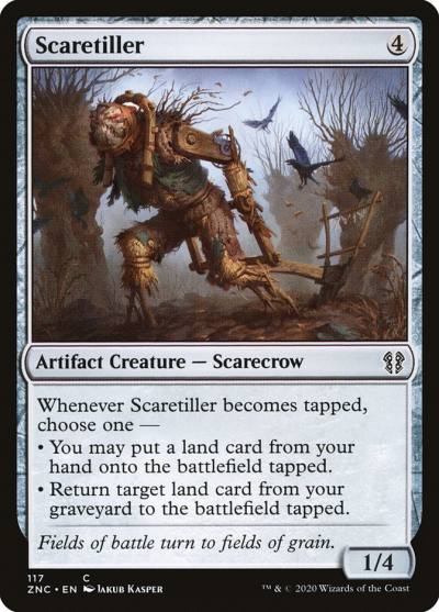 Scaretiller ZNC-117 Zendikar Rising Commander Magic card