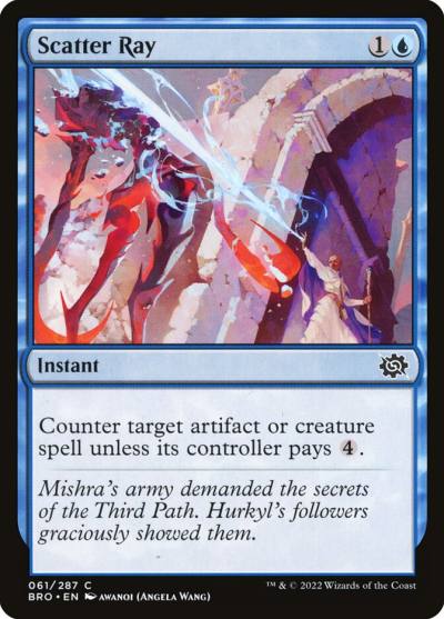 Scatter Ray BRO-61 The Brothers' War Magic card