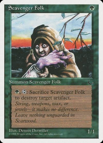 Scavenger Folk CHR-69 Chronicles Magic card