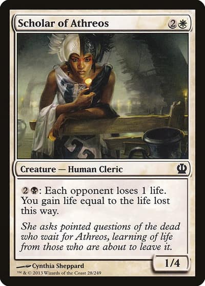 Scholar of Athreos 28 Theros Magic card