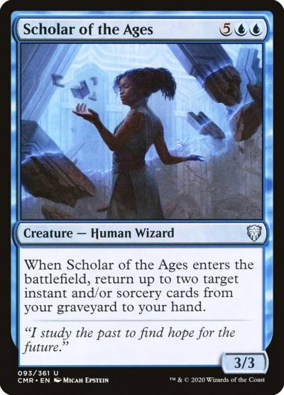 Scholar of the Ages CMR-93 Commander Legends Magic card