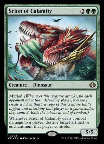 Scion of Calamity LCC-93 The Lost Caverns of Ixalan Commander Magic card