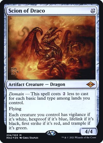 Scion of Draco PMH2-234S Modern Horizons 2 Promos Magic card
