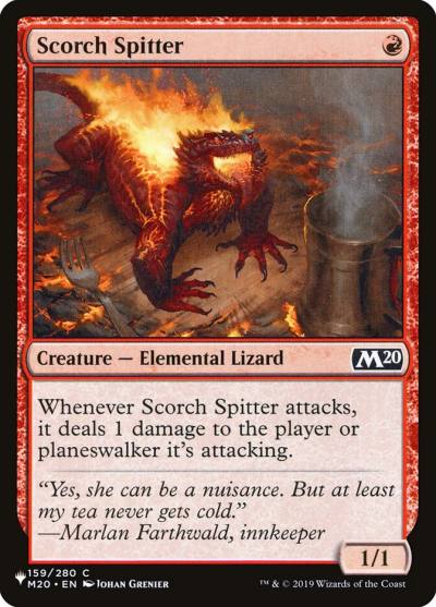 Scorch Spitter PLST-M20-159 The List Magic card
