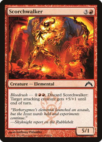 Scorchwalker 104 Gatecrash Magic card