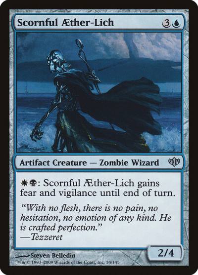 Scornful Aether-Lich CON-34 Conflux Magic card