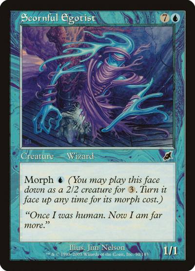 Scornful Egotist 50 Scourge Magic card