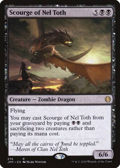 Scourge of Nel Toth JMP-274 Jumpstart Magic card