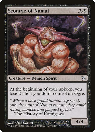 Scourge of Numai 80 Betrayers of Kamigawa Magic card
