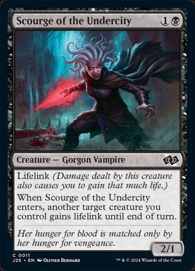 Scourge of the Undercity 11 Foundations Jumpstart Magic card