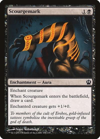 Scourgemark THS-105 Theros Magic card