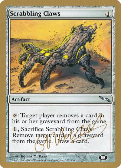 Scrabbling Claws WC04-GN237SB World Championship Decks 2004 Magic card