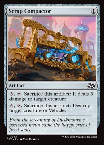 Scrap Compactor DFT-242 Aetherdrift Magic card