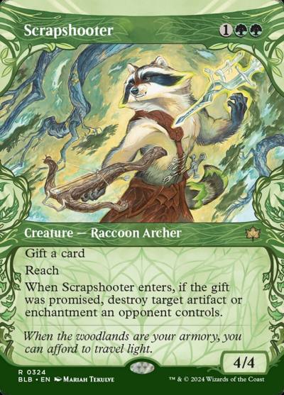 Scrapshooter BLB-324 Bloomburrow Magic card