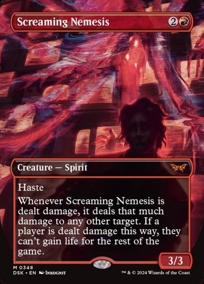 Screaming Nemesis DSK-348 Duskmourn: House of Horror Magic card