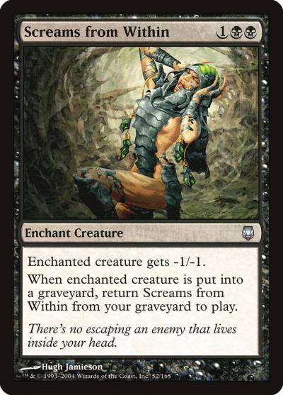 Screams from Within DST-52 Darksteel Magic card