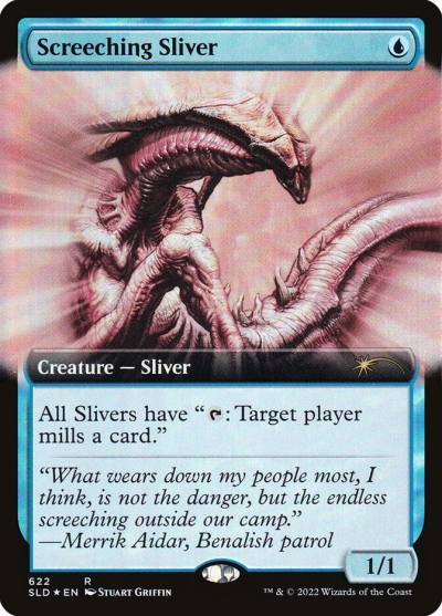 Screeching Sliver SLD-622 Secret Lair Drop Magic card