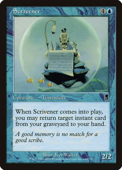 Scrivener ODY-100 Odyssey Magic card