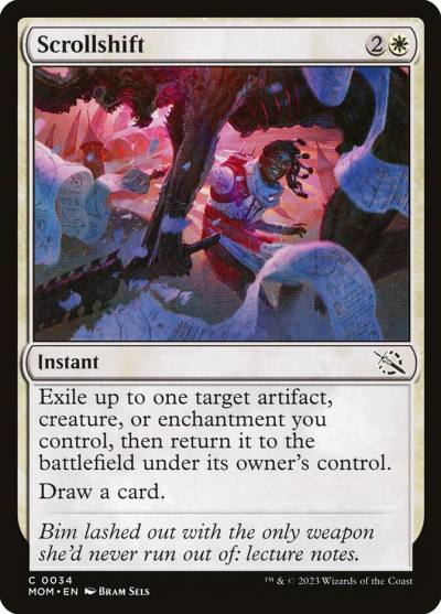Scrollshift MOM-34 March of the Machine Magic card